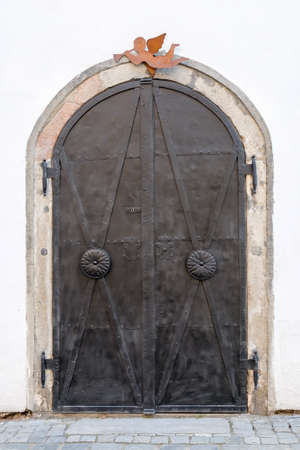 Old iron door in Austria