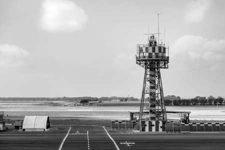 control tower in Dubrovnik Airport , Croatiaの写真素材