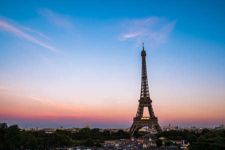 Paris Best Destinations in Europe at twilight