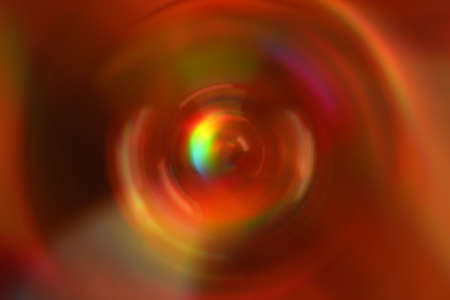 Colorful blurred gradient radial motion background. Orange, green, yellow, red mixed multicolor textureの写真素材