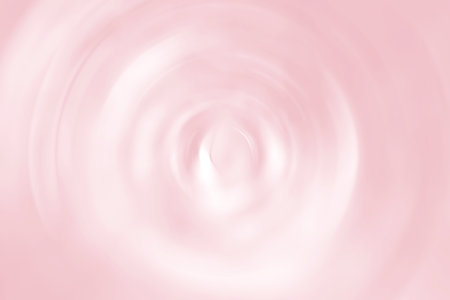 Blurred gradient radial motion pink background. Abstract circular textureの写真素材