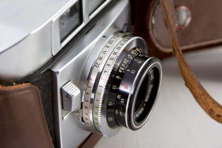 old photographic cameraの写真素材