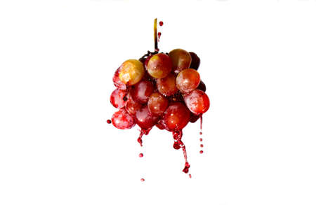grapes and wineの写真素材