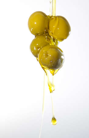 olive oilの写真素材