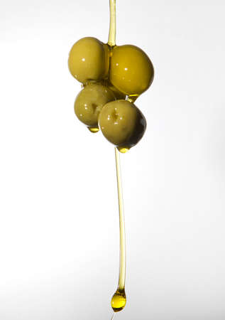 olive oilの写真素材