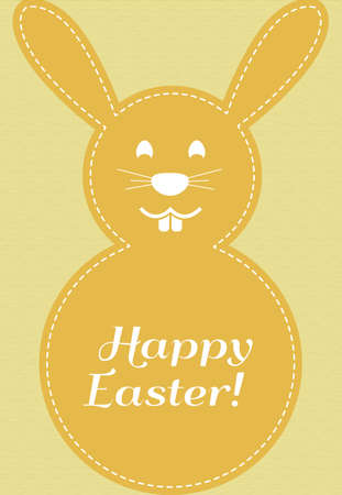 rabbit greetingのイラスト素材