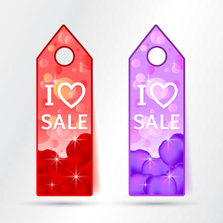 i love saleのイラスト素材