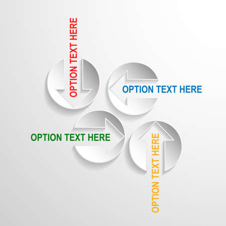 info graphic presentationのイラスト素材