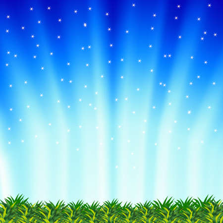 abstract summer background のイラスト素材