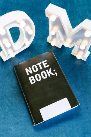 Wedding notepad. Preparations for the wedding day.の写真素材