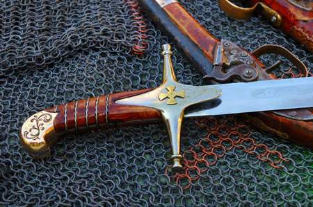 Old weaponsの写真素材