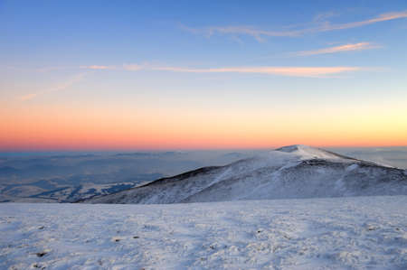 Winter landscapeの写真素材