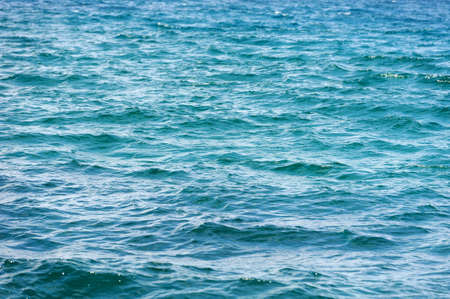 Ocean water surface texture. Deep sea wavesの写真素材