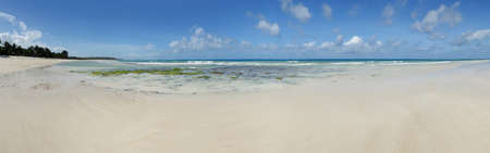 Beautiful beach and tropical ocean. Indian oceanの写真素材