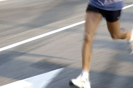 man running