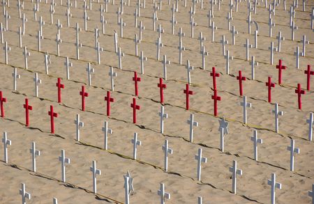 beach memorialの写真素材