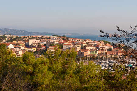 Palau coastlline in Italyの写真素材