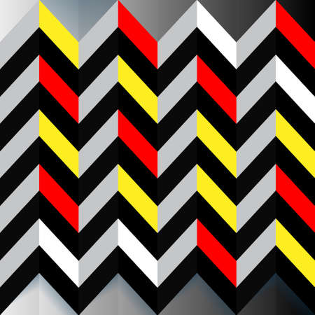 Pattern lines with chess texture. Vector illustration
