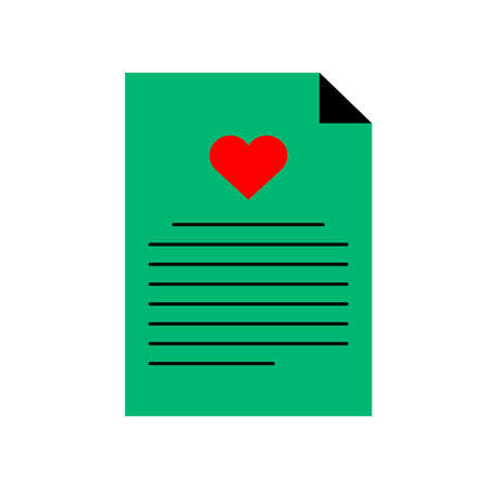 The text of the beloved and heart on a white background. Vector illustrationのイラスト素材