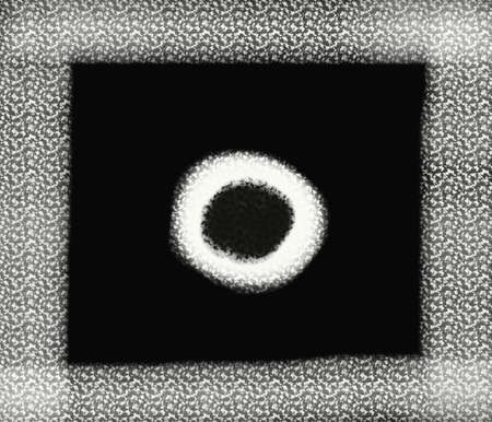 Abstract black square