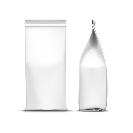 Vector Coffee Tea Packaging Package Bag Isolatedのイラスト素材