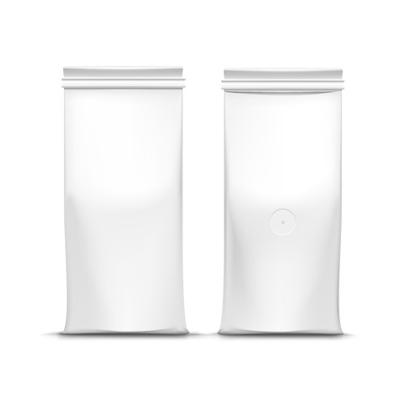 Vector Coffee Tea Packaging Package Bag Isolatedのイラスト素材