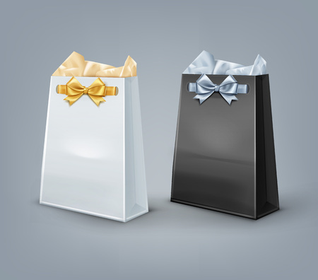 Vector gift bagsのイラスト素材