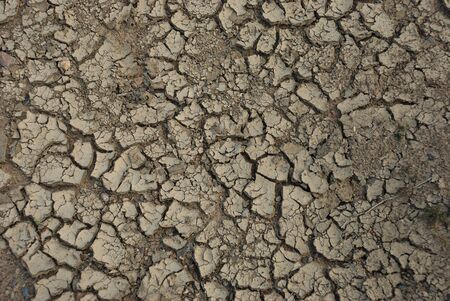 Desiccated ground
