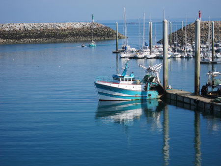 Saint-Quay Portrieux in Brittanyのeditorial素材