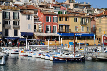 France, Bouches du Rhone, Cassis, Port, boats
