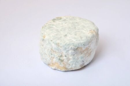 Close-up on goat cheeseの写真素材