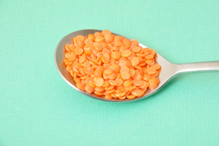 Red lentilsの写真素材