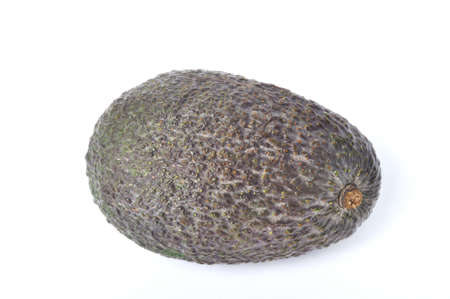 Avocado on white background