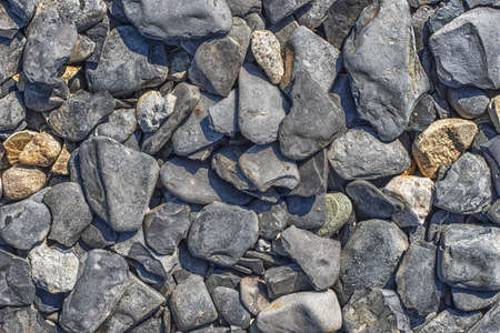 Sea stones texture