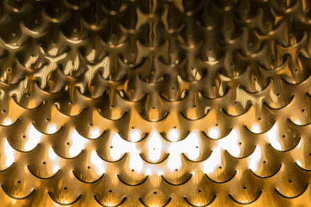 High resolution picture of gold and white metal texture