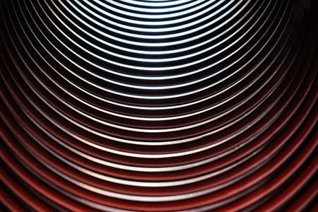 Abstract picture of pipe from the inside