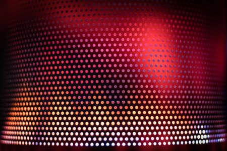 Picture of gas heater with flames in the darkの写真素材