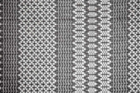 Black and white ornament texture cloth fabricの写真素材