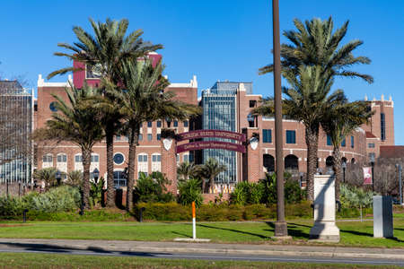 Tallahassee, FL / USA: Florida State University DeVoe L. Moore University Centerのeditorial素材