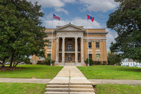 Ellisville, MS - March 19, 2021: Jones County Courthouse in Ellisville, MS