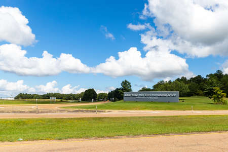 Jackson, MS - 2021: Jackson Medgar Wiley Evers International Airportのeditorial素材