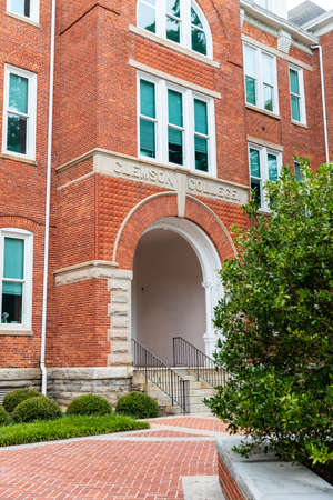 Clemson, SC - September 17, 2021: Tillman Hall on the Clemson University campusのeditorial素材