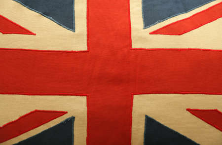 union jack cushion macro background
