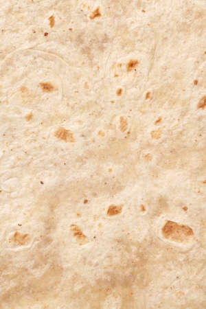 Mexican tortilla wrap background texture