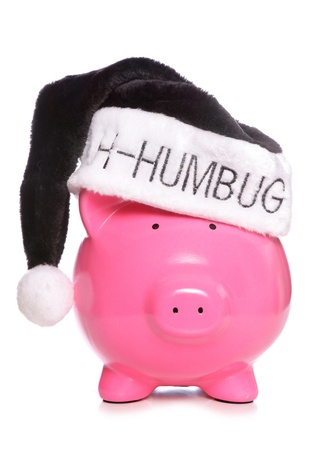 Cost of christmas studio cutoutの写真素材