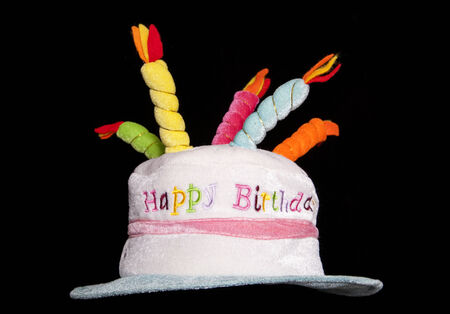happy birthday fancy dress hat cutout