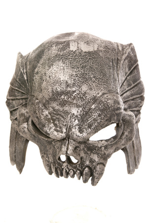 Halloween half mask studio cutoutの写真素材