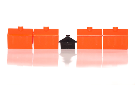 housing shortage crisis studio cutoutの写真素材