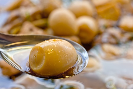 Eggs with Spicesの写真素材