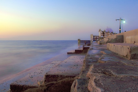 The evening sky Beautifulの写真素材